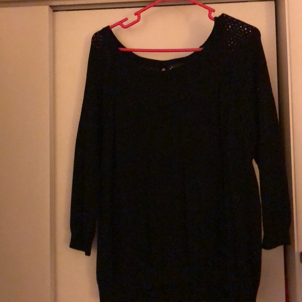 Beautiful black sweater.